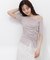 〈a／mie〉アシメドロストカットソー26SS