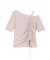 〈a／mie〉アシメドロストカットソー26SS