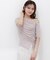 〈a／mie〉アシメドロストカットソー26SS