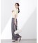 〈a／mie〉エアリーワイドパンツ26SS