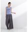 〈a／mie〉エアリーワイドパンツ26SS