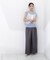 〈a／mie〉エアリーワイドパンツ26SS