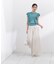 〈a／mie〉エアリーワイドパンツ26SS