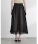 シアーチェックタックスカート