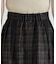 シアーチェックタックスカート