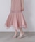 〈Lou Lou fee（ルルーフェ）〉レーストリムシャツワンピース