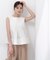 〈a／mie〉ピンタックフレアーブラウス26SS