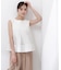 〈a／mie〉ピンタックフレアーブラウス26SS
