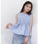 〈a／mie〉ピンタックフレアーブラウス26SS