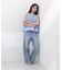 〈a／mie〉ピンタックフレアーブラウス26SS