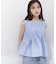 〈a／mie〉ピンタックフレアーブラウス26SS