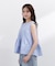 〈a／mie〉ピンタックフレアーブラウス26SS