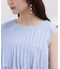 〈a／mie〉ピンタックフレアーブラウス26SS