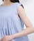 〈a／mie〉ピンタックフレアーブラウス26SS
