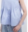 〈a／mie〉ピンタックフレアーブラウス26SS