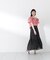 小花プリーツロングスカート26SS