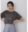 短丈ロゴTシャツ