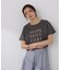 短丈ロゴTシャツ
