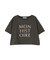短丈ロゴTシャツ