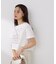 短丈ロゴTシャツ