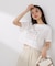 短丈ロゴTシャツ
