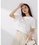 短丈ロゴTシャツ