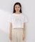短丈ロゴTシャツ