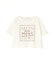 短丈ロゴTシャツ
