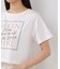 短丈ロゴTシャツ