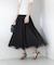 マチ付きチュールスカート