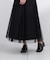 マチ付きチュールスカート