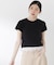 〈a／mie〉レースヘムTシャツ