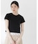 〈a／mie〉レースヘムTシャツ