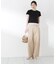 〈a／mie〉レースヘムTシャツ