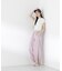 〈a／mie〉レースヘムTシャツ