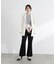 〈a／mie〉セミフレアーパンツ26SS