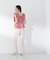 〈a／mie〉セミフレアーパンツ26SS