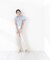 〈a／mie〉セミフレアーパンツ26SS