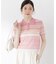 〈a／mie〉ソフトシアーポロ衿ニットトップス26SS