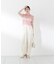 〈a／mie〉ソフトシアーポロ衿ニットトップス26SS