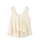 立体レースペプラムブラウス