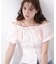 ＜青島心さんコラボ＞コラボオフショルリボンブラウス