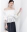 〈a／mie〉2wayオフショルフィッシュテールブラウス