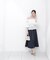 〈a／mie〉2wayオフショルフィッシュテールブラウス
