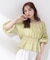 ＜中川紅葉さん着用＞〈a／mie〉2wayオフショルフィッシュテールブラウス