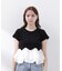 〈a／mie〉ホイップフリルTシャツ