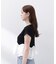 〈a／mie〉ホイップフリルTシャツ