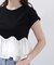 〈a／mie〉ホイップフリルTシャツ