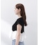 〈a／mie〉ホイップフリルTシャツ