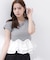 〈a／mie〉ホイップフリルTシャツ